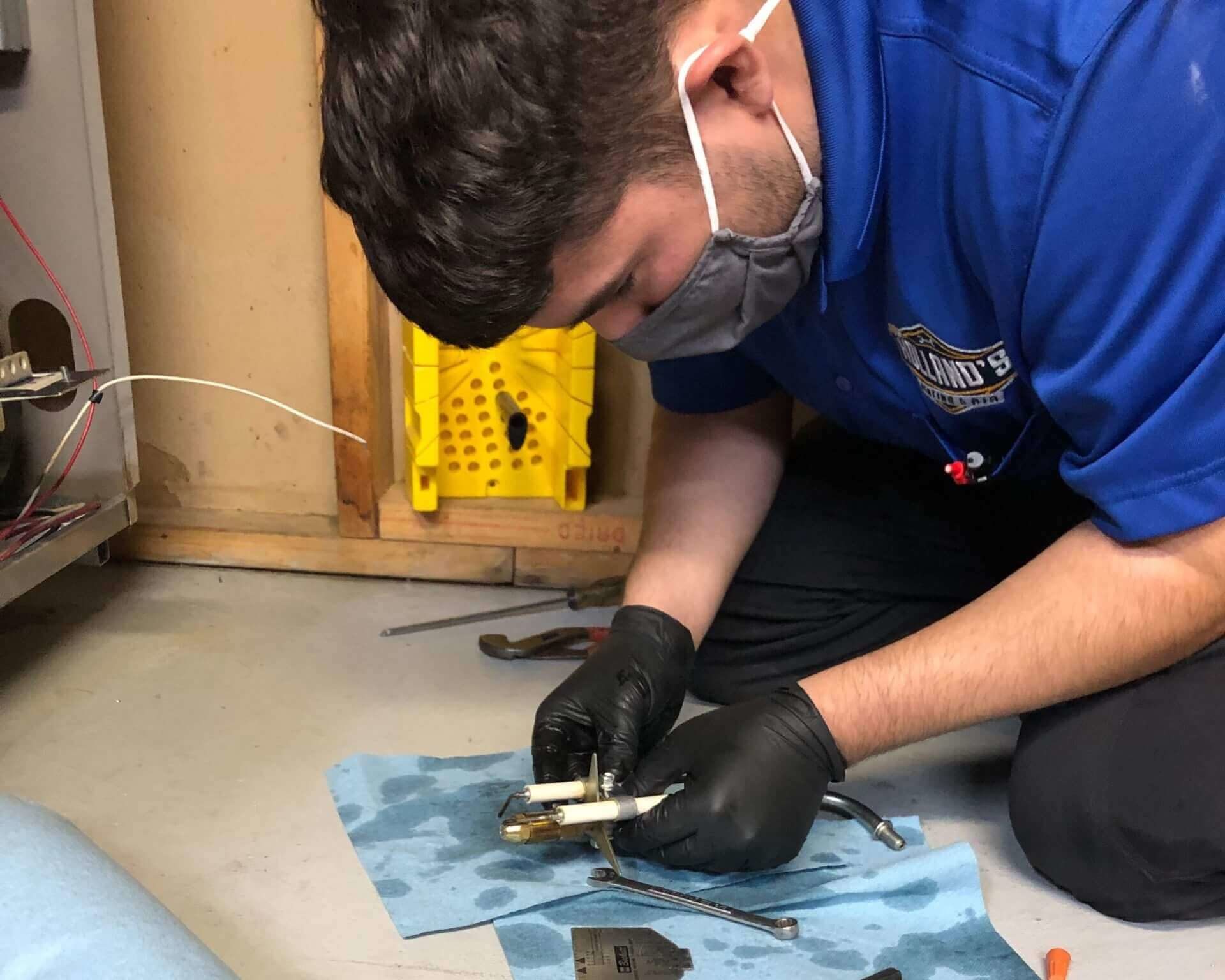 residential work being done by employee