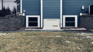 generac shown outside of home